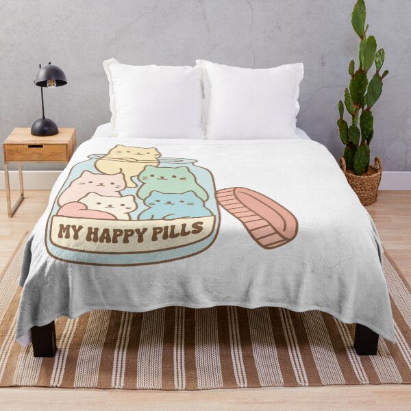Item preview, My Happy Pills – Cute Mental Health Positivity designed and sold by artcultreone.