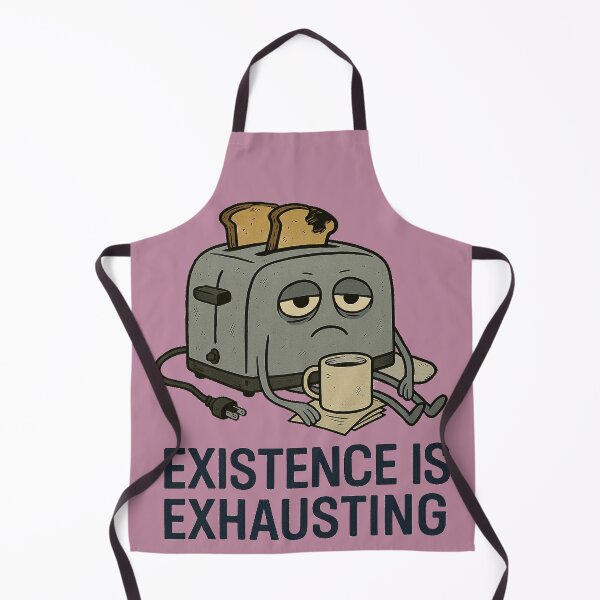 Artikelvorschau, Existenz ist anstrengend – Toaster-Burnout entworfen und verkauft von domi199834.