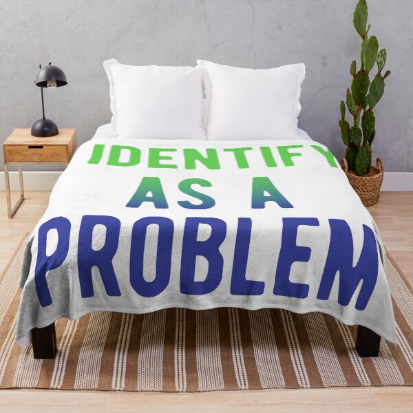 Item preview, I Identify As A Problem designed and sold by Angry Swan Designs.