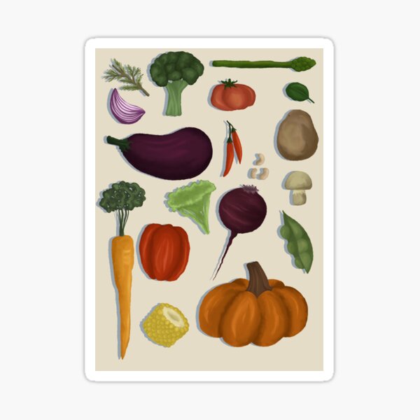 Item preview, Assorted veg  designed and sold by derangedstudent.