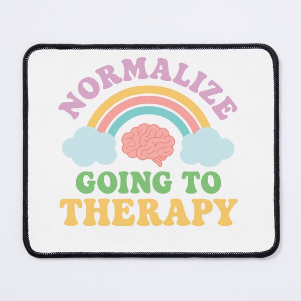 Item preview, Normalize Going to Therapy – Mental Health Awareness designed and sold by artcultreone.