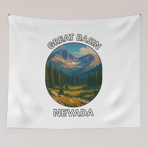 Item preview, Great Basin National Park Nevada – Vintage Travel Poster designed and sold by inkNext.
