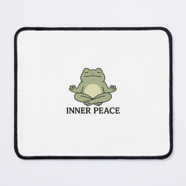 Item preview, Inner Peace – Meditating Frog Minimalist Design designed and sold by Art-Tacos.