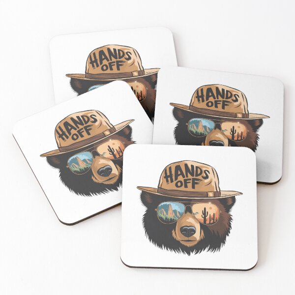 Item preview, Hands off our national parks - bear Resist us alt service save the nature protect forests designed and sold by SkeletonsDanger.