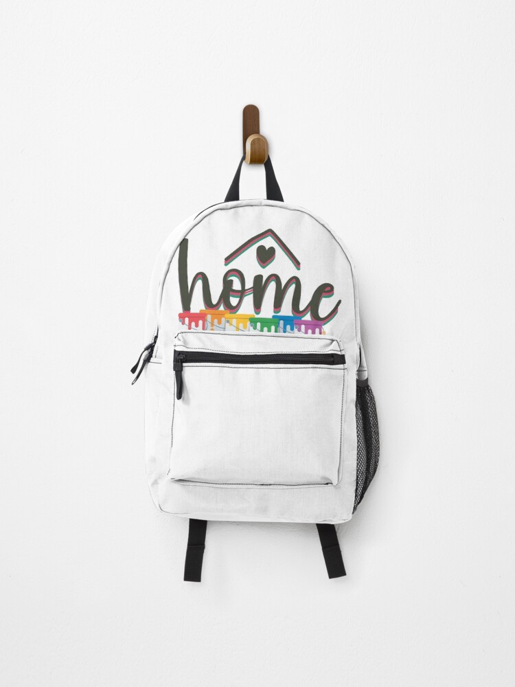 Thumbnail 1 of 3, Backpack, Colorful Home designed and sold by TriForceDesign.