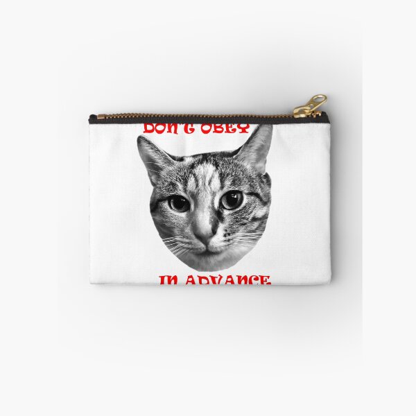 Item preview, Don't Obey In Advance designed and sold by Mildly Doomed & Reluctantly Awake.