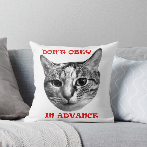 Item preview, Don't Obey In Advance designed and sold by Mildly Doomed & Reluctantly Awake.