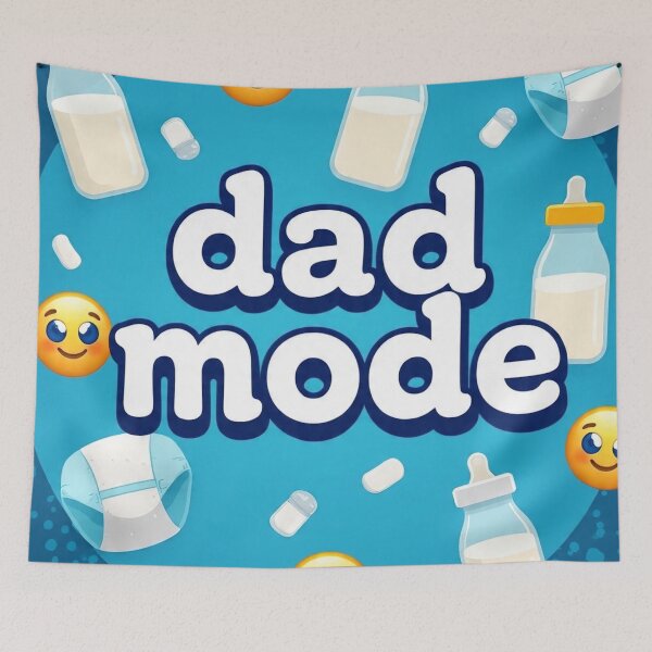 Item preview, Fatherhood Chaos | Cartoon Baby Items & Comic Text designed and sold by Esterlane.