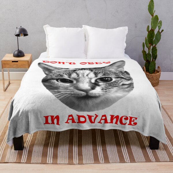 Item preview, Don't Obey In Advance designed and sold by Mildly Doomed & Reluctantly Awake.