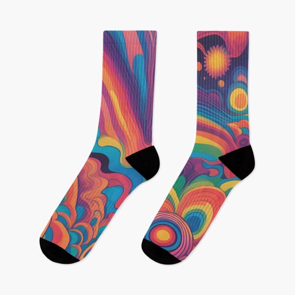 Item preview, Dream Patterns 12 - Rainbow Psycheburst designed and sold by K1ndo.