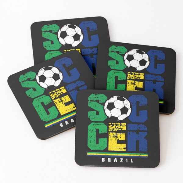 Item preview, SOCCER TEAMS BIG TEXT SOCCER - BRAZIL - Fans and Teams for Men and Women T-shirt designed and sold by wallsandpatts.
