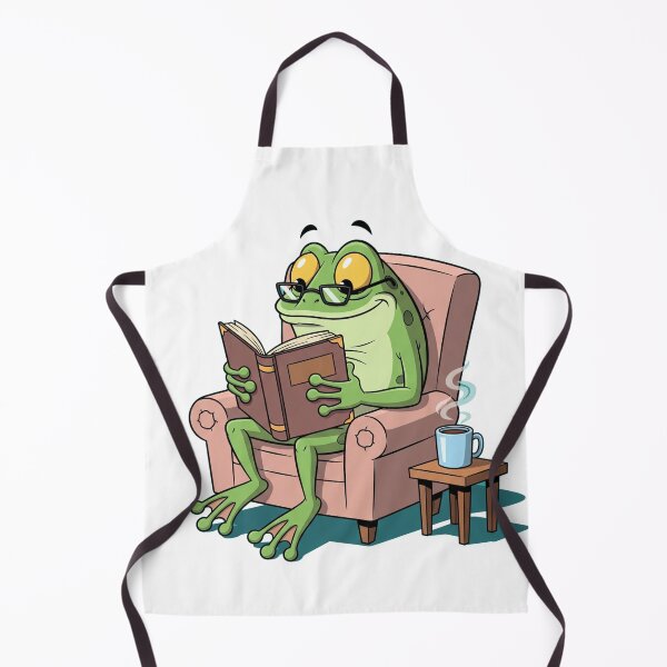 Item preview, Frog reading a book designed and sold by HopaHope.