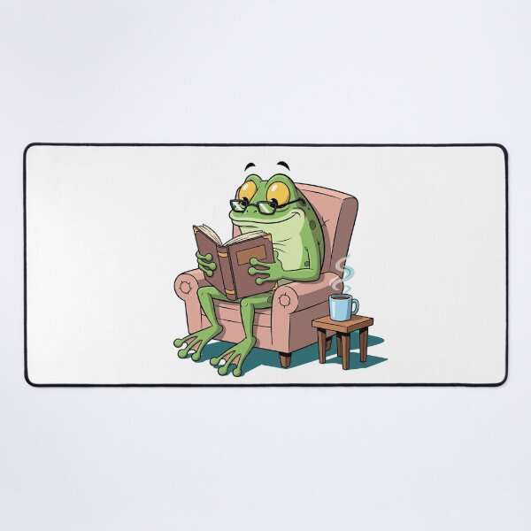 Item preview, Frog reading a book designed and sold by HopaHope.