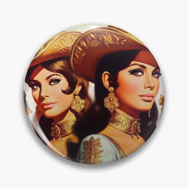Item preview, Vaqueras de belleza retro designed and sold by PulpVintage.
