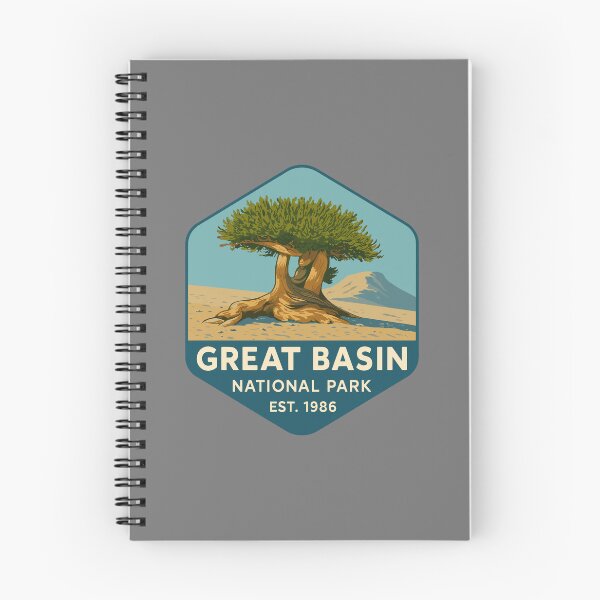 Item preview, Great Basin National Park Retro Desert Mountain Sticker designed and sold by Ismeal Von.