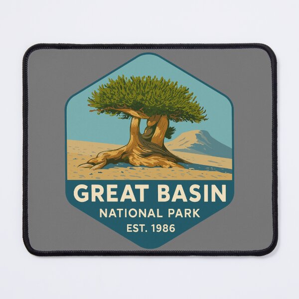 Item preview, Great Basin National Park Retro Desert Mountain Sticker designed and sold by Ismeal Von.