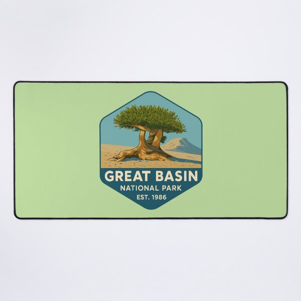 Item preview, Great Basin National Park Retro Desert Mountain Sticker designed and sold by Ismeal Von.