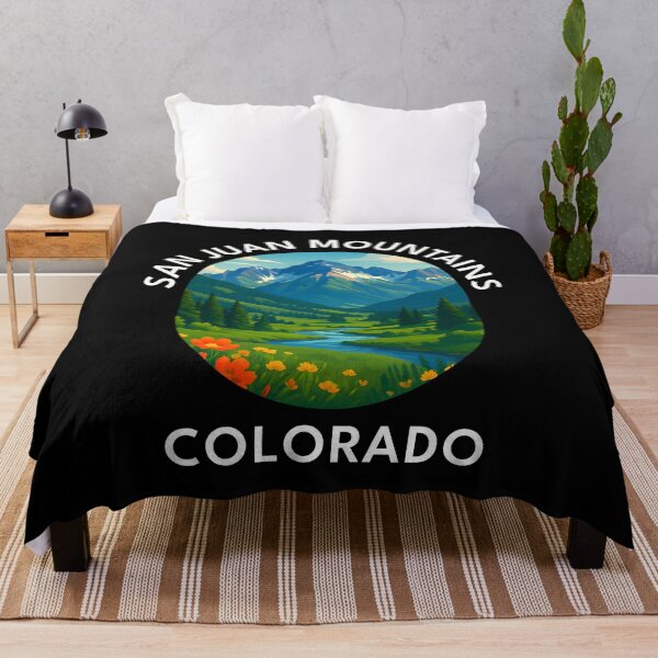 Item preview, San Juan Mountains Colorado – Scenic Hiking Landscape Poster designed and sold by inkNext.