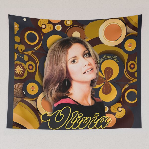 Item preview, Olivia Newton-John - Grammy Winning  70's music icon  By PopRetroDisco designed and sold by popretrodisco.