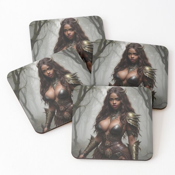 Item preview, Golden-Eyed Monster Slayer – Dark Fantasy Swamp Horror Art designed and sold by MissSaylor.