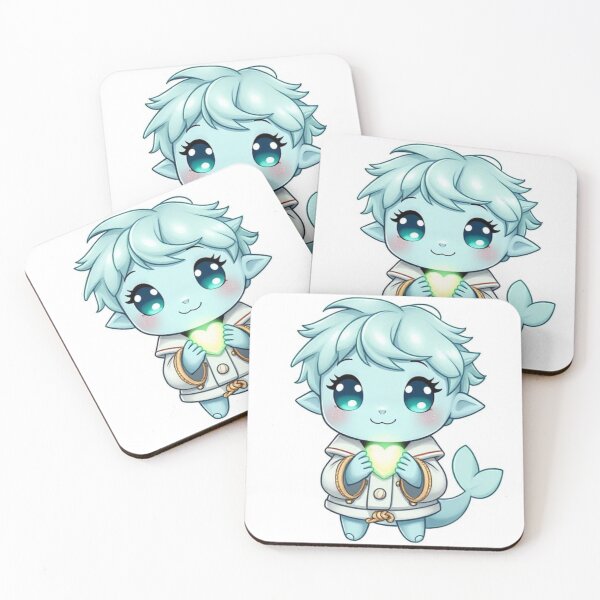 Item preview, Ocean Guardian Variants – Cute & Fierce Anthro Sea Creature Sticker Set designed and sold by PratikG24.