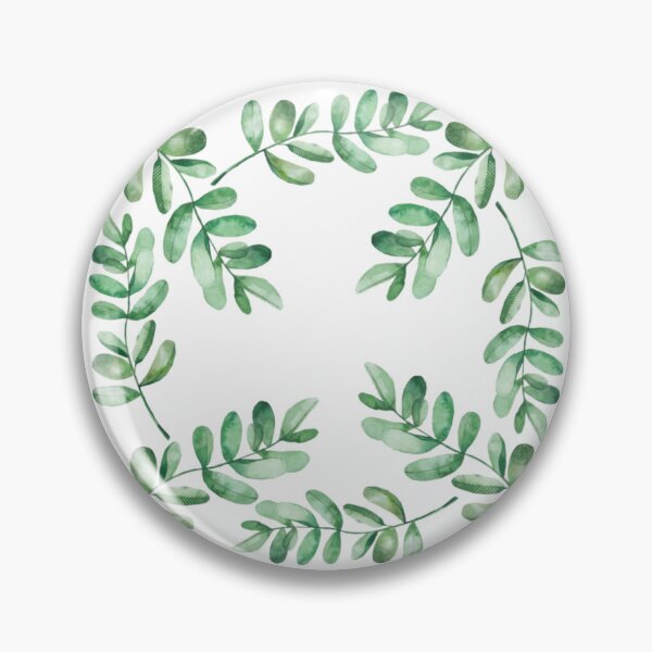 Item preview, Green Watercolor Leaves designed and sold by adlkh.