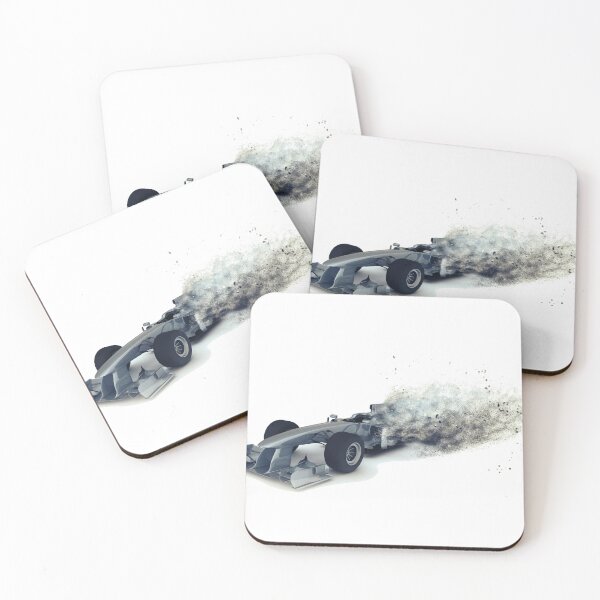 Item preview, "Speed Unleashed" – Disintegrating Formula Racer Art designed and sold by GG-Graphics.