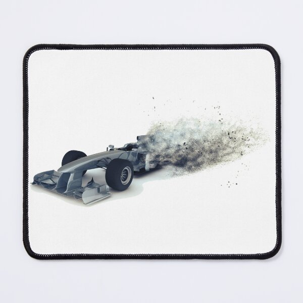 Item preview, "Speed Unleashed" – Disintegrating Formula Racer Art designed and sold by GG-Graphics.