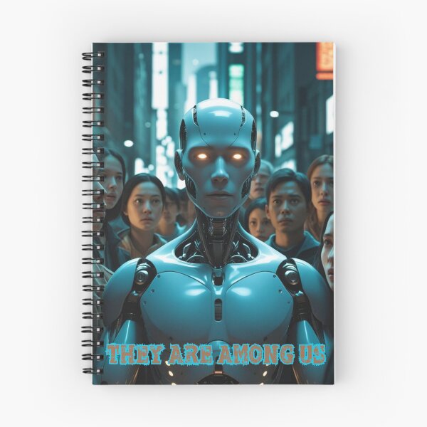 Item preview, The Unchecked AI Threat Among Us designed and sold by smitke.