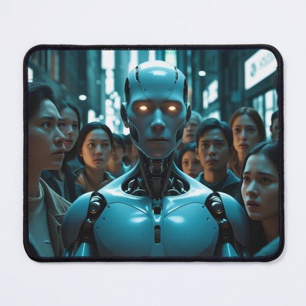 Item preview, The Unchecked AI Threat Among Us designed and sold by smitke.