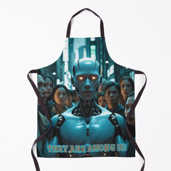 Item preview, The Unchecked AI Threat Among Us designed and sold by smitke.