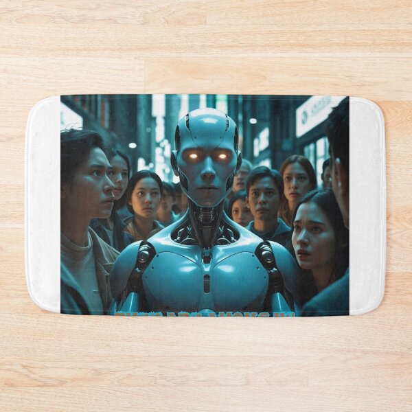 Item preview, The Unchecked AI Threat Among Us designed and sold by smitke.