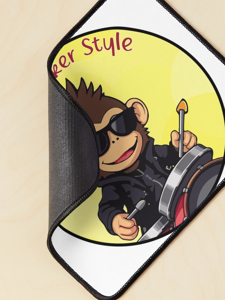 Thumbnail 2 of 5, Mouse Pad, Mini Rocker Style. Monkey designed and sold by Mini Rocker.
