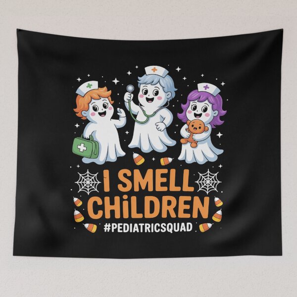 Item preview, Funny Halloween Witch Cute Pediatrics Nurse designed and sold by CookWorldLaughs.