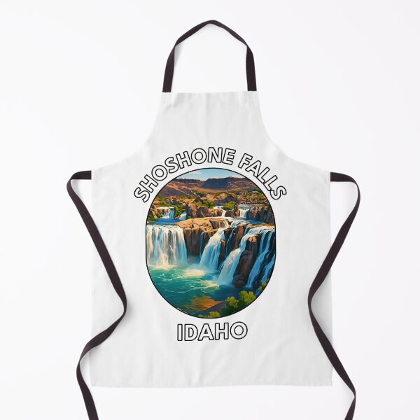 Item preview, Shoshone Falls Idaho Travel Poster – Scenic Waterfall Wall Art designed and sold by inkNext.
