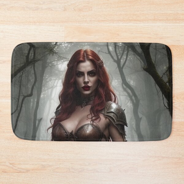 Item preview, Sultry Shadow Huntress – Eerie Grimdark Moonlit Creature Battle designed and sold by MissSaylor.