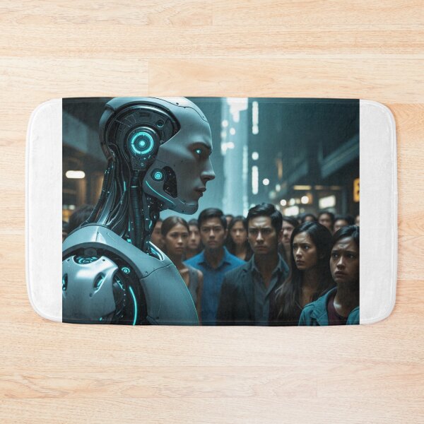 Item preview, The Unchecked AI Threat Among Us designed and sold by smitke.