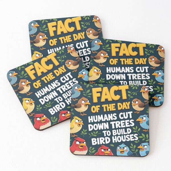 Item preview, Humans cut down trees to build bird houses designed and sold by PolarisInk.
