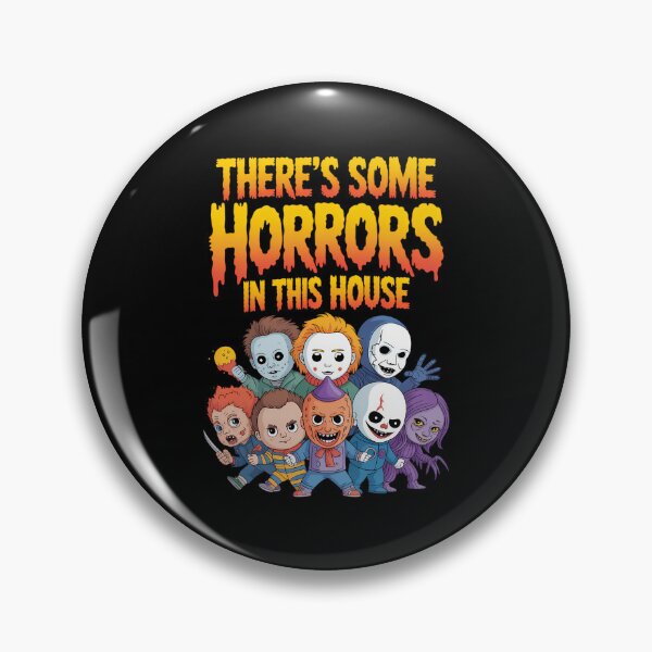 Item preview, Funny Horror Characters Halloween Horror Movies designed and sold by CookWorldLaughs.
