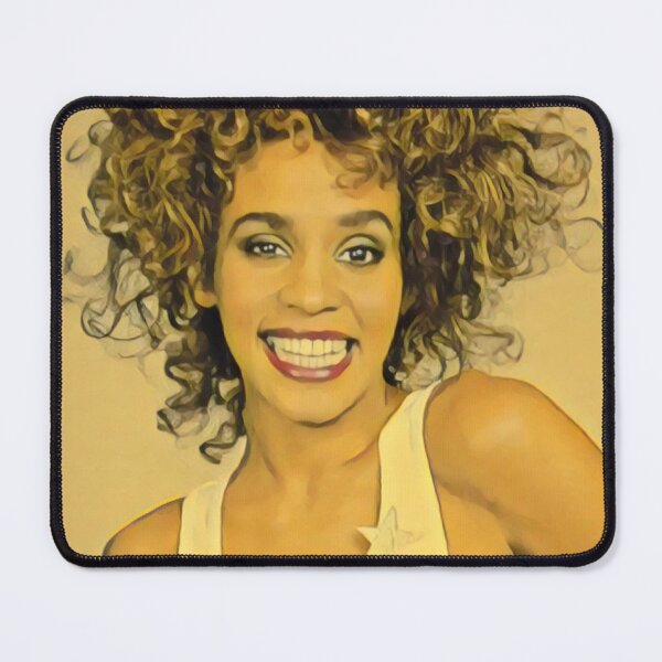 Item preview, Whitney Houston youth portrait designed and sold by Pinkgnomie.