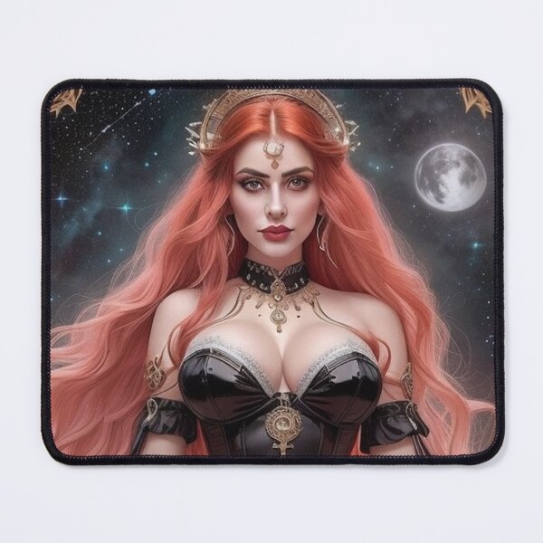 Item preview, Virgo's Eclipse – Lunar Fire Goddess designed and sold by MissSaylor.