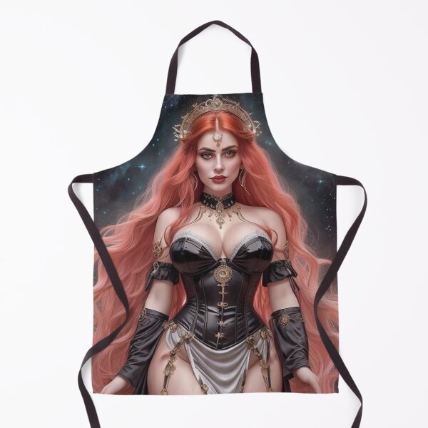 Item preview, Virgo's Eclipse – Lunar Fire Goddess designed and sold by MissSaylor.