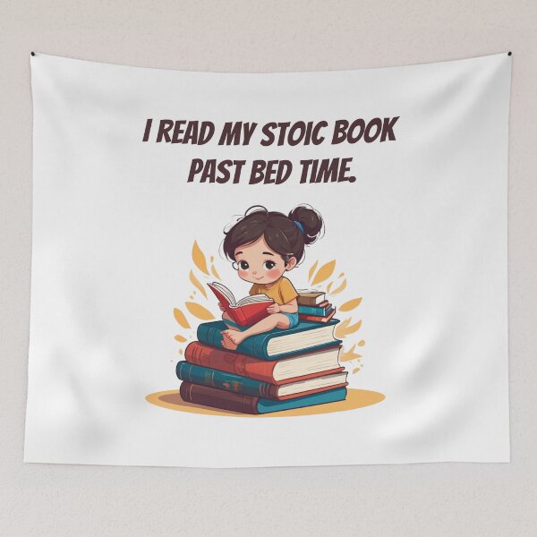 Item preview, Reading A Stoic Book Art | Best Books on Stoicism | The Little book of Stoicism  designed and sold by LexaArtworks.