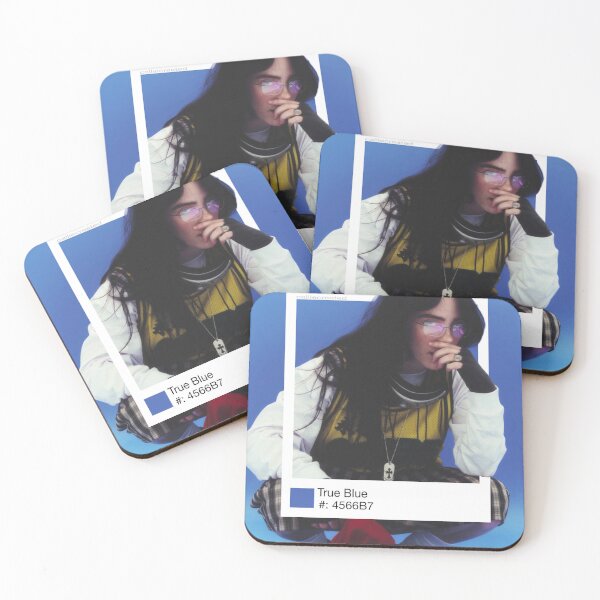 Item preview, Billie Eilish True Blue Pantone designed and sold by RosesVisuals.