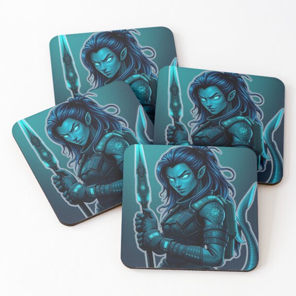 Item preview, Ocean Guardian Variants – Cute & Fierce Anthro Sea Creature Sticker Set designed and sold by PratikG24.