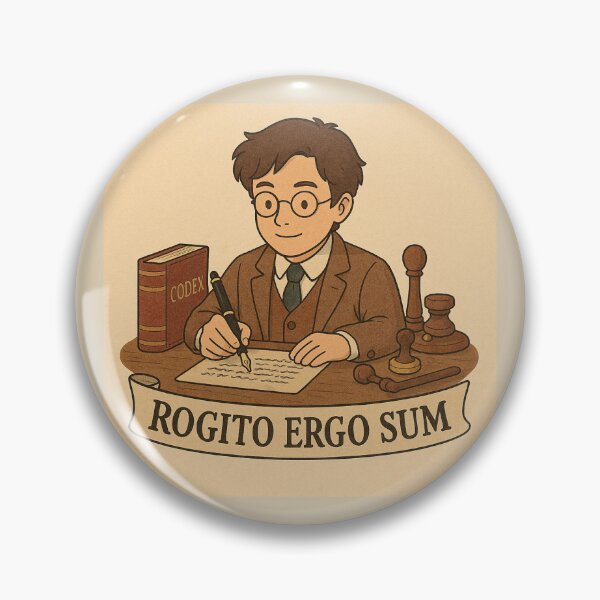 Item preview, Rogito ergo sum designed and sold by Say_it_aloud.
