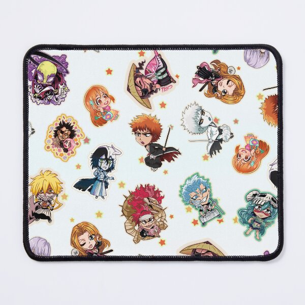 Item preview, Bleach pattern stickers chibis designed and sold by angsty-angst.