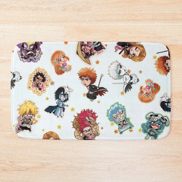 Item preview, Bleach pattern stickers chibis designed and sold by angsty-angst.