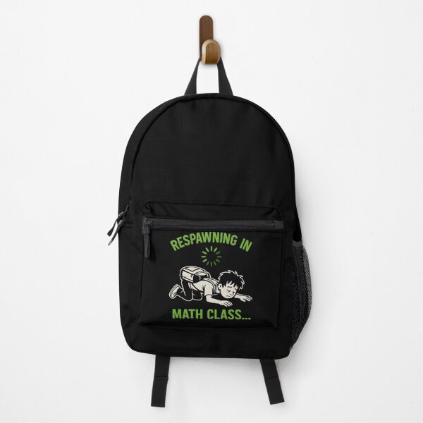 Item preview, Respawning in Math Class – Funny Back to School Design designed and sold by WearifyStudio.