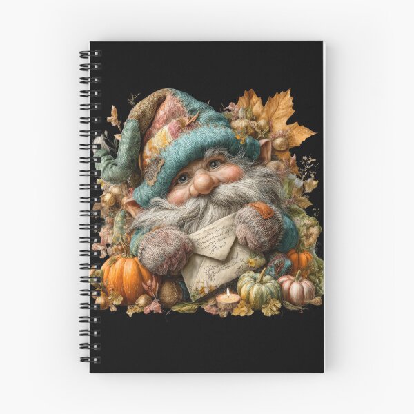 Item preview, Cozy Autumn Gnome – Fall Letter and Pumpkin Art designed and sold by Maryna_Reine.